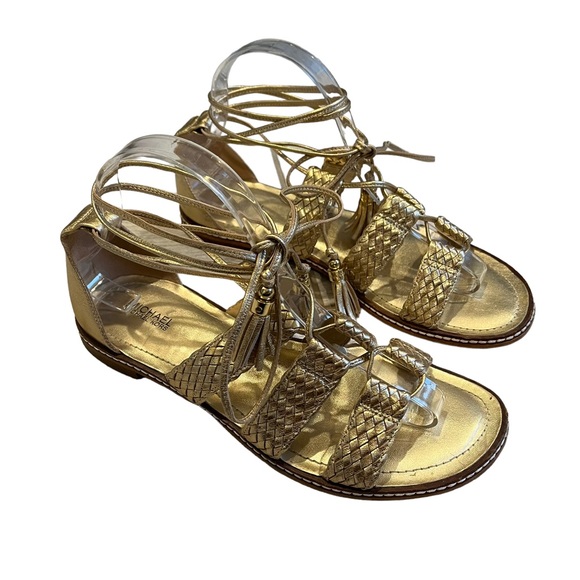 MICHAEL Michael Kors' Monterey Gladiator Sandals, Sz 8.5 - Picture 5 of 16
